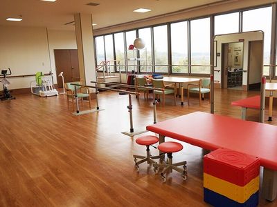 広々としたリハビリ室