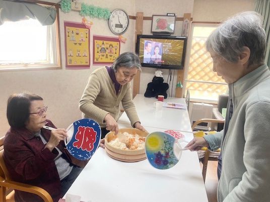 笑顔の交流がある場所