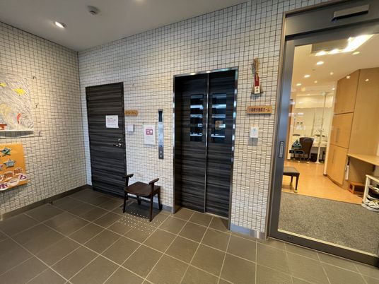 安らぎの居室への入口
