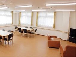 広々とした共有スペース