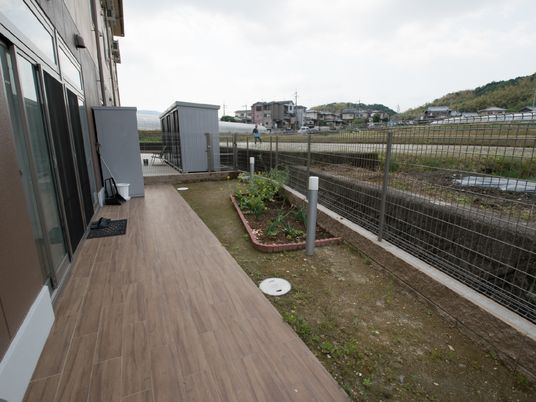 広々とした安全な通路