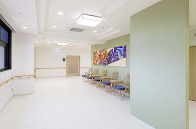広々とした廊下