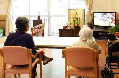 自然光のリビング