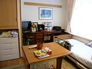 落ち着いた雰囲気の居室