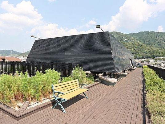 屋上テラスの外観  