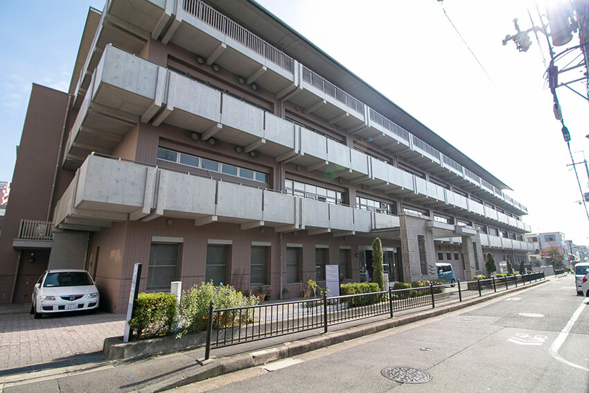 京都市小川 特別養護老人ホームの外観
