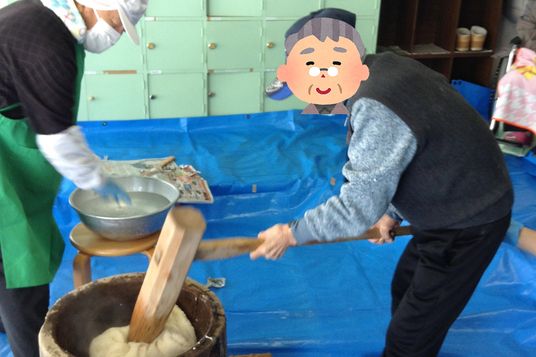 ゆで麺の調理活動