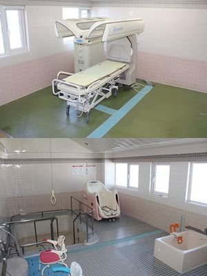 清潔な浴室