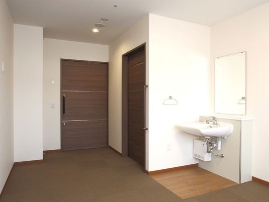 清潔感ある居室入口