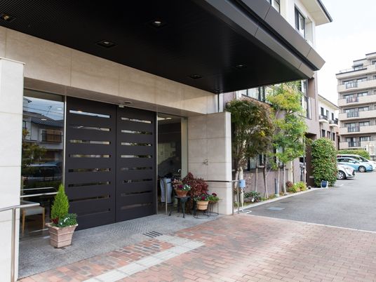 エントランスの風景