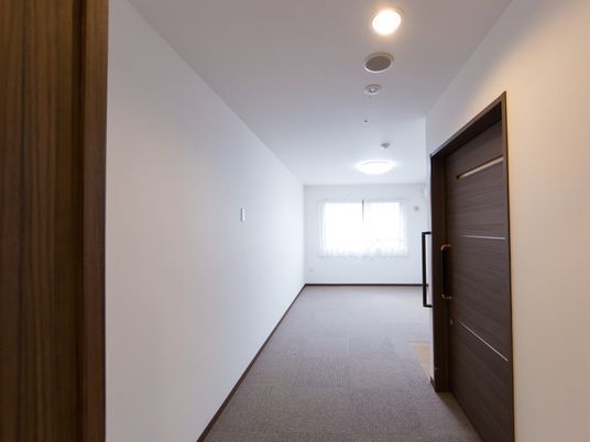 清潔感ある明るい廊下