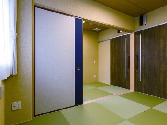 和室の床と戸