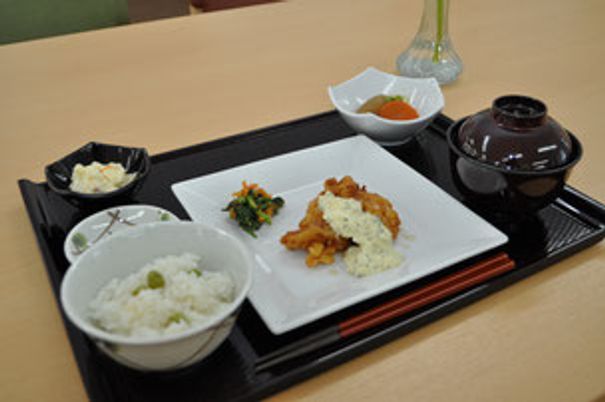 整った食事の様子