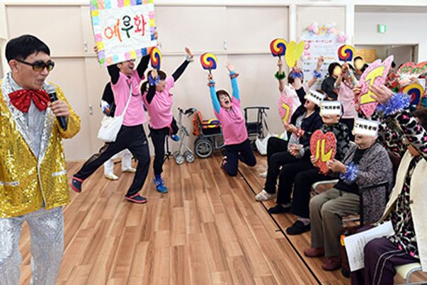 楽しいイベントの様子