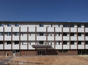 建物正面の外観  