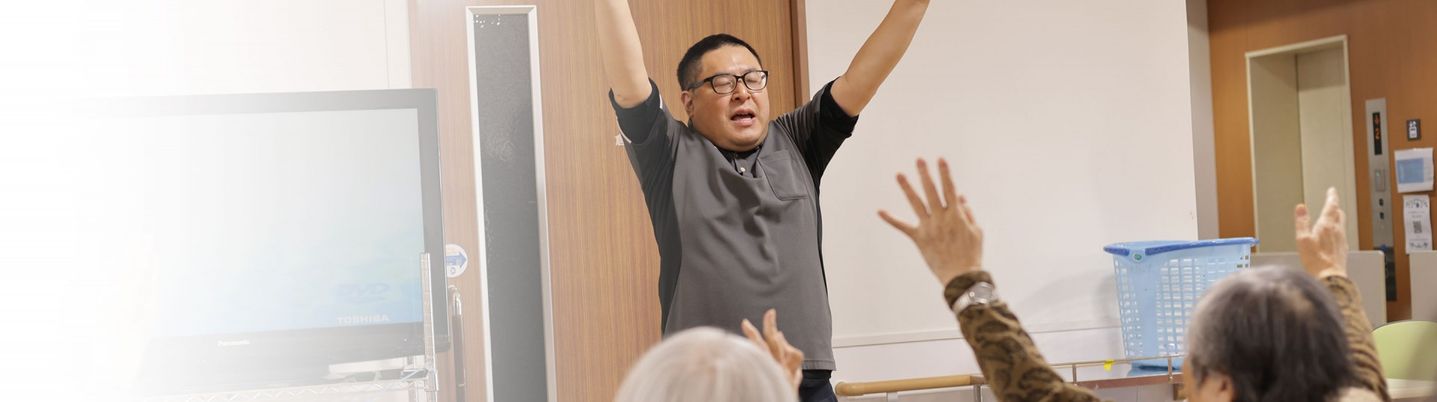 活動中の多目的室