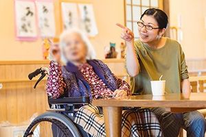 温かな交流の様子