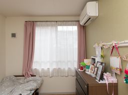 居室のエアコン付き一角