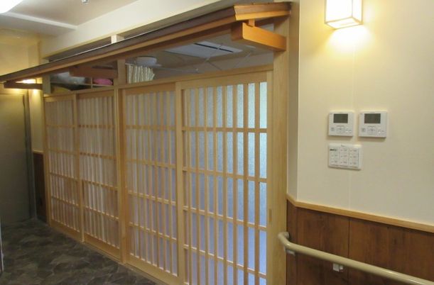 和室のある廊下