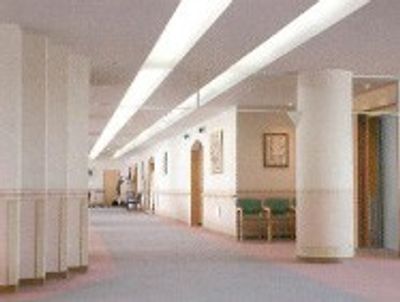 長い廊下の様子