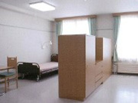 明るい居室です