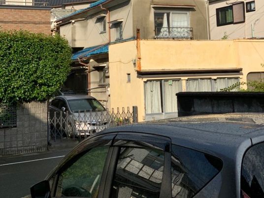 住宅街の外観  
