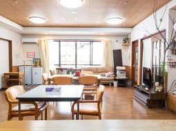 温かみのある共用スペース