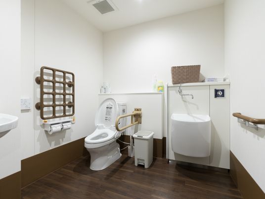 清潔感のあるトイレ空間