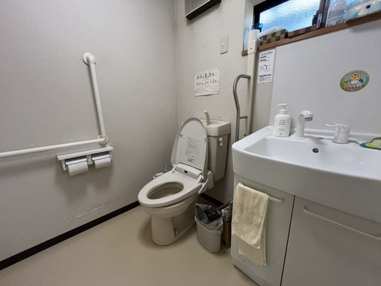 清潔なトイレ空間