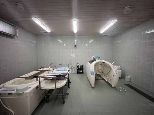 バリアフリーの浴室