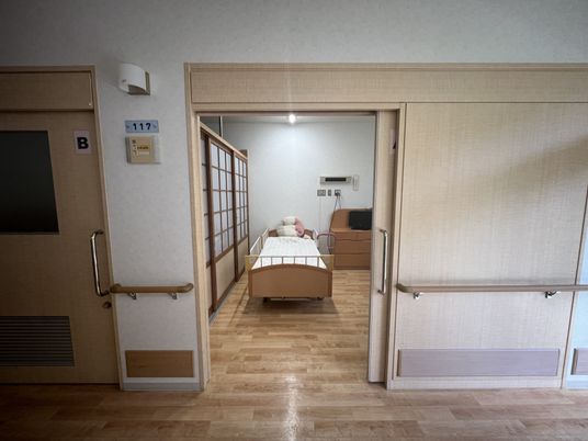 ベッドがある居室