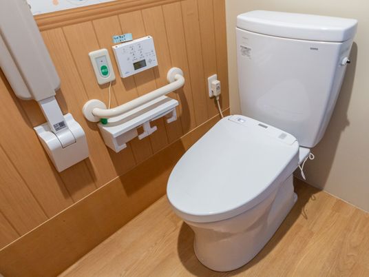設備充実のトイレ