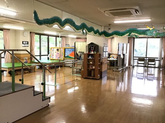 自然光が入る室内
