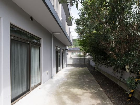 清潔感のある廊下