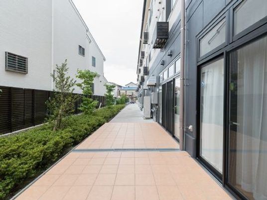 整備された清潔な廊下