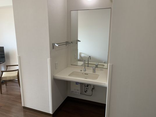 清潔感のある洗面台