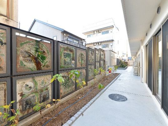 清潔感のある廊下