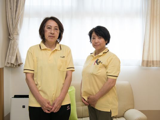 スタッフ２名のポートレート