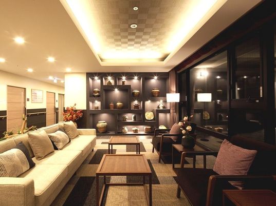 洗練された共有スペース