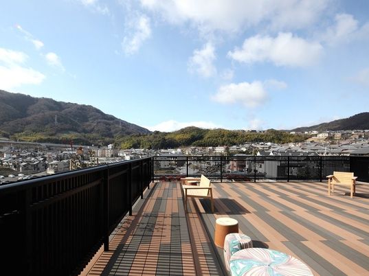 快適な屋外テラス