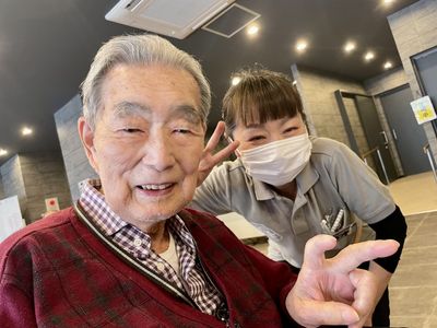 笑顔溢れるロビーの様子