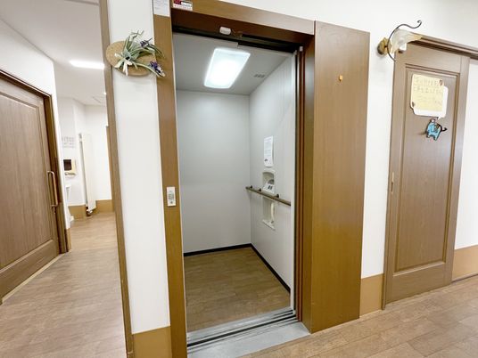 利用者のためのエレベーター