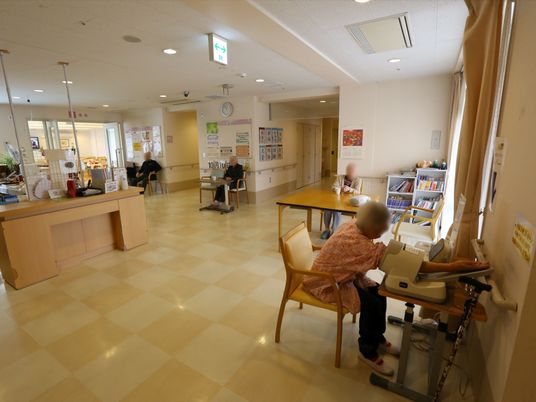 ゆったりとしたロビー