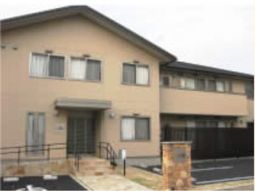 ゆったりとした建物の外観
