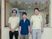 スタッフ３人と廊下