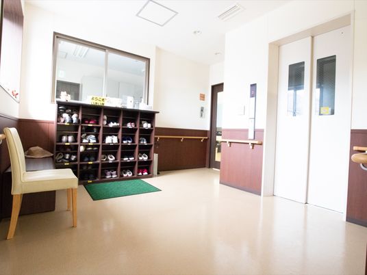 廊下と靴の収納
