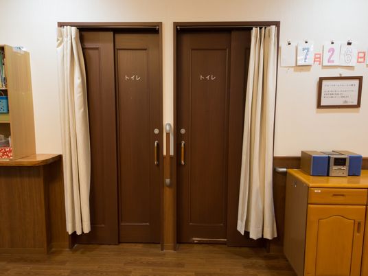 室内のきれいなトイレ