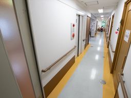 廊下の明るい様子