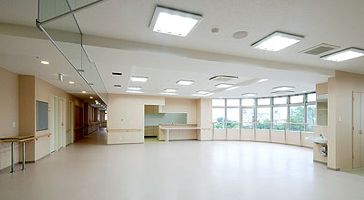 広々とした空間エントランス