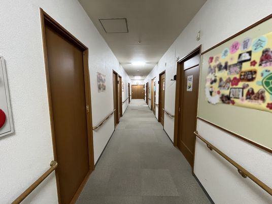 長い廊下
